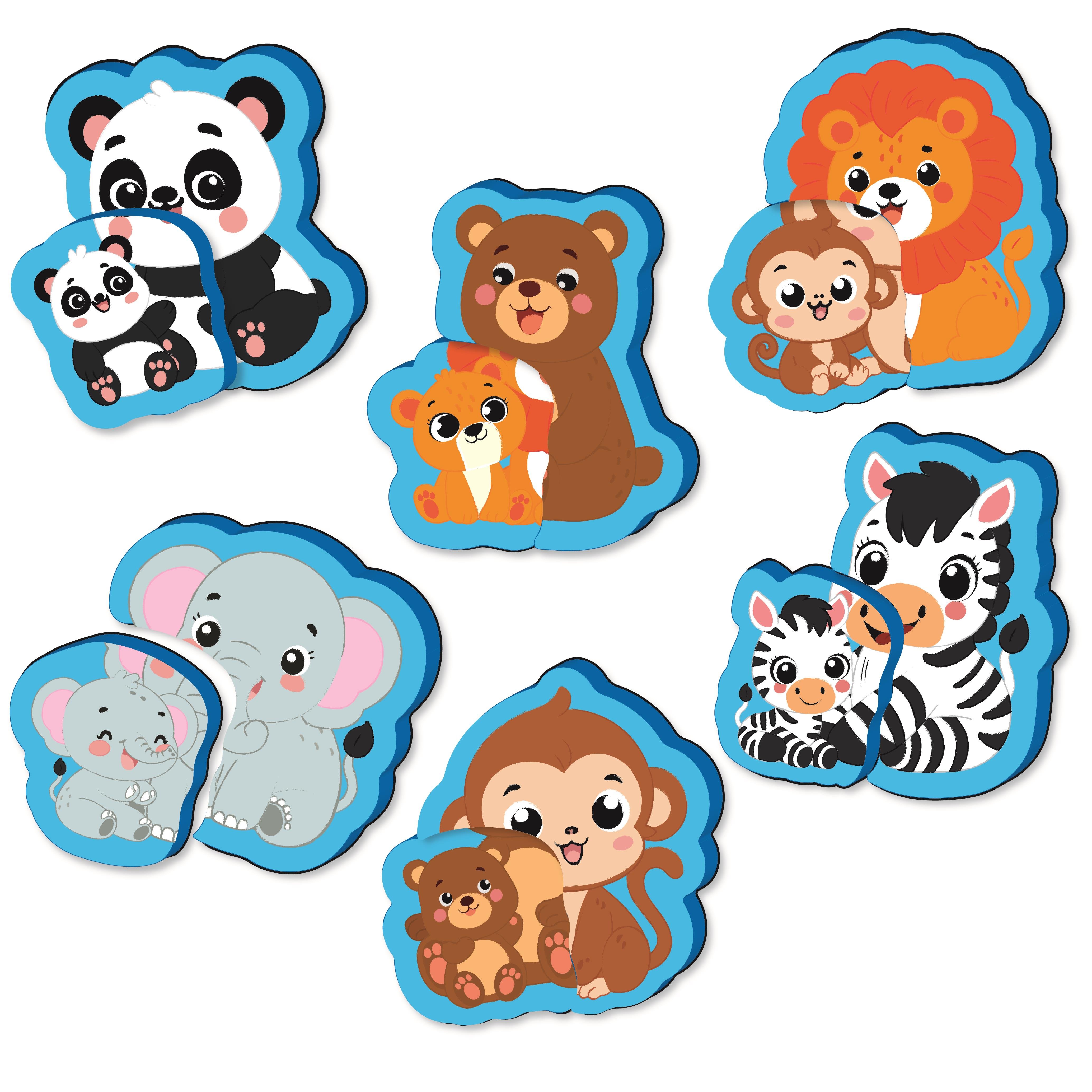 6-16%20Ay%20İlk%20Pofidik%20Magnet%20Puzzle%20-%20Orman%20Hayvanları