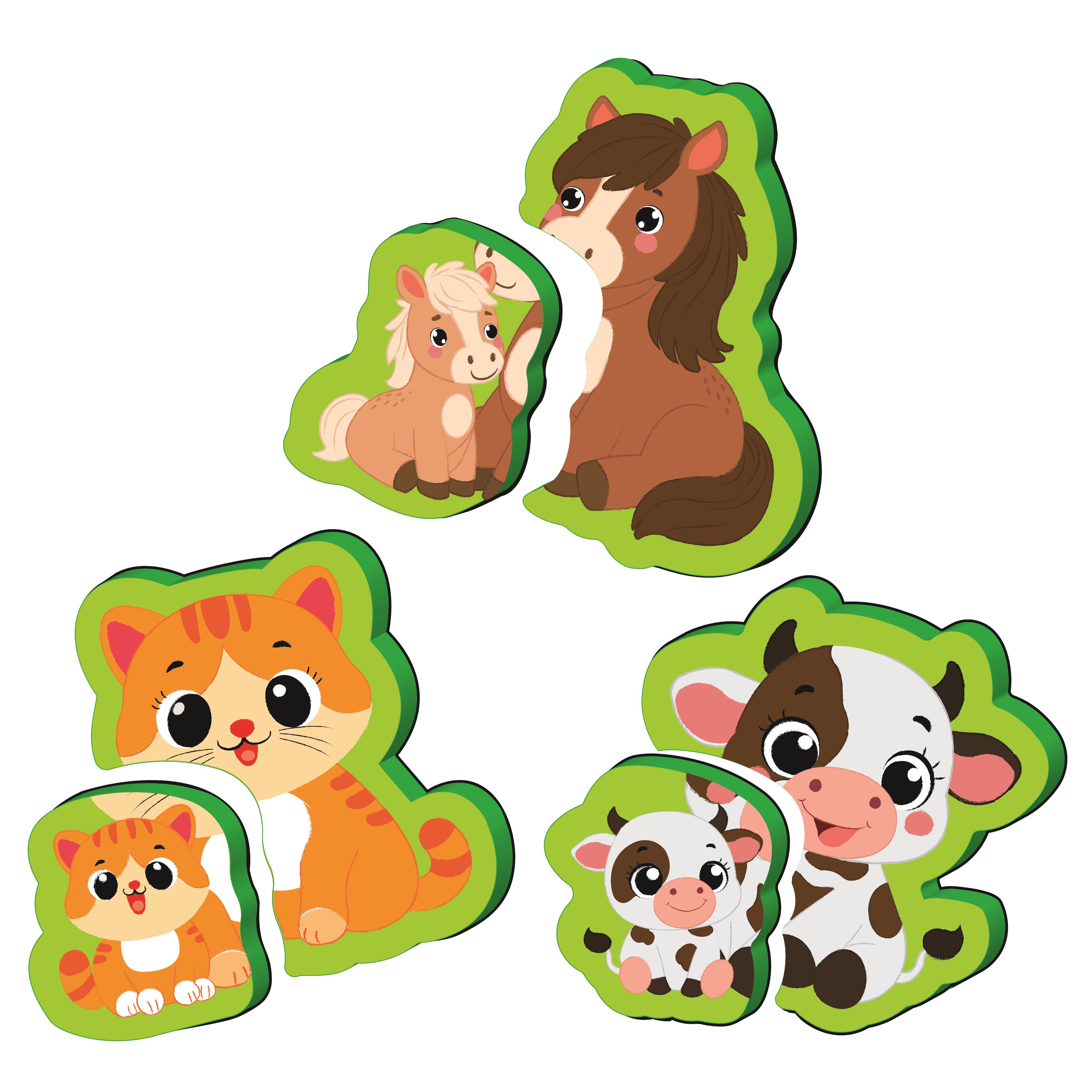6-16%20Ay%20İlk%20Pofidik%20Magnet%20Puzzle%20-%20Çiftlik%20Hayvanları