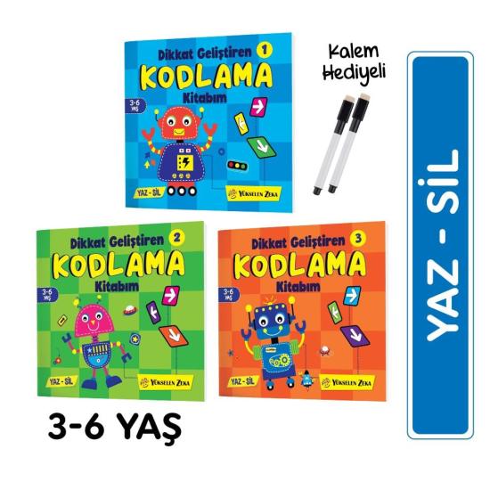 İlk Kodlama Kitabım Yaz Sil Serisi
