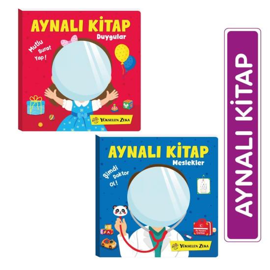 Aynalı Kitap 2’li Set (Duygular - Meslekler)
